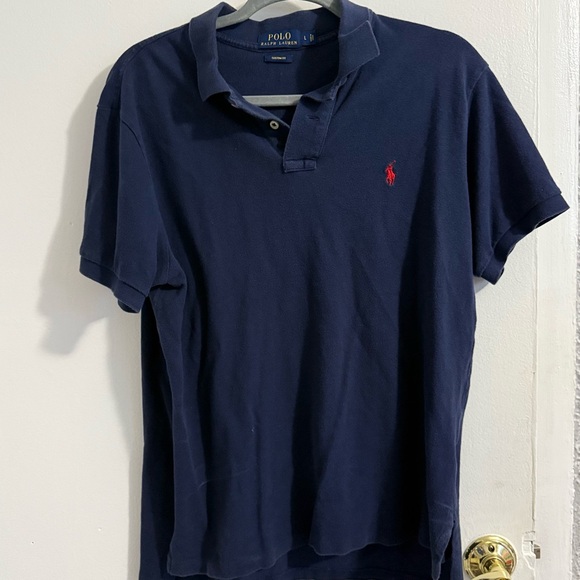 Ralph Lauren Men's Polo Shirt in Navy Blue - Picture 1 of 3